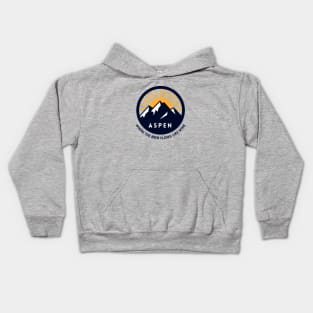 ASPEN - Where the beer flows like wine Kids Hoodie